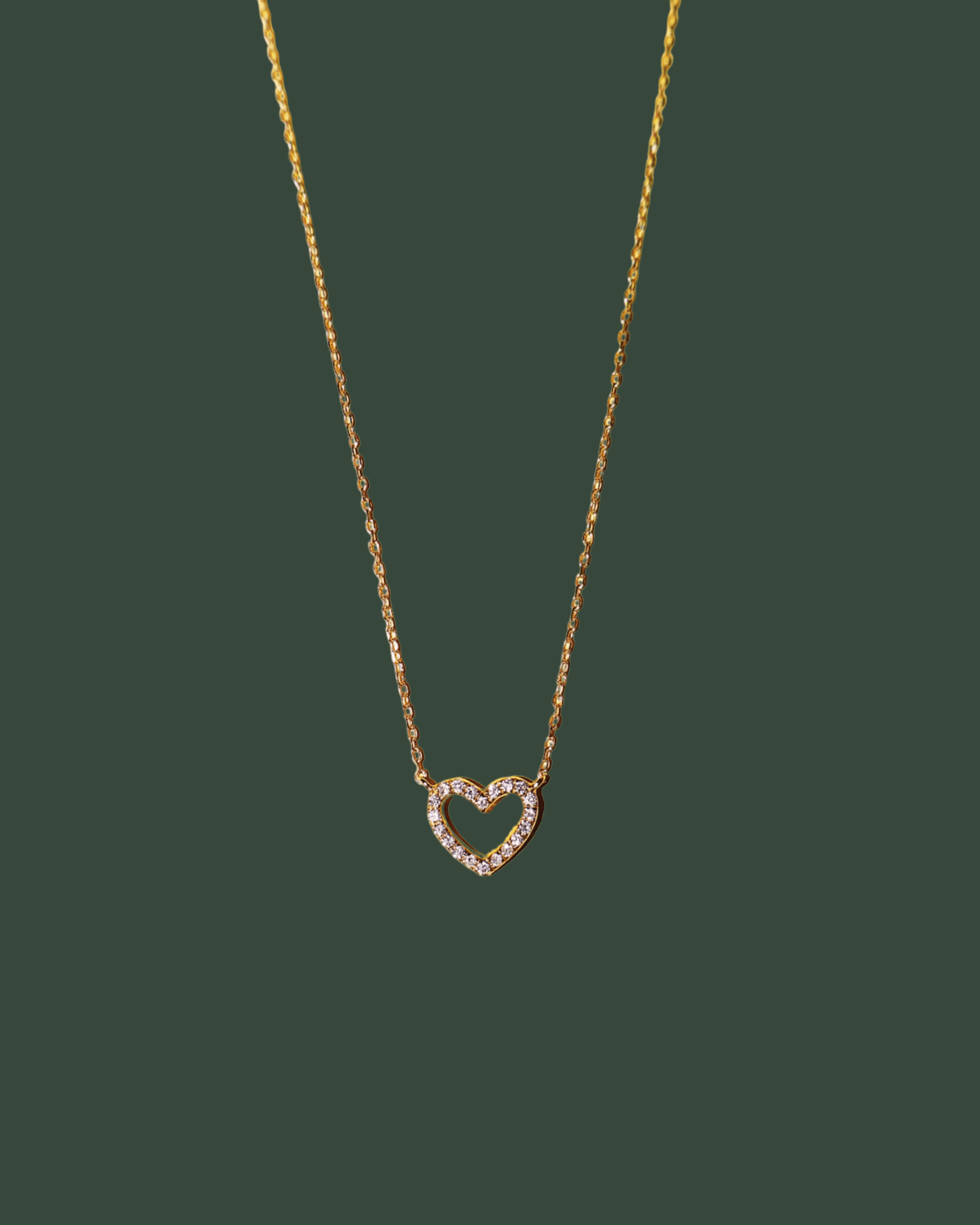 Gold necklace
